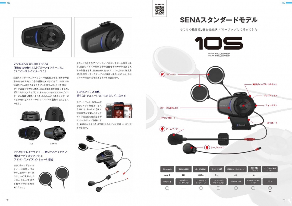 SENA Bluetooth Japan公式サイト | 誌面掲載情報 | 誌面掲載情報