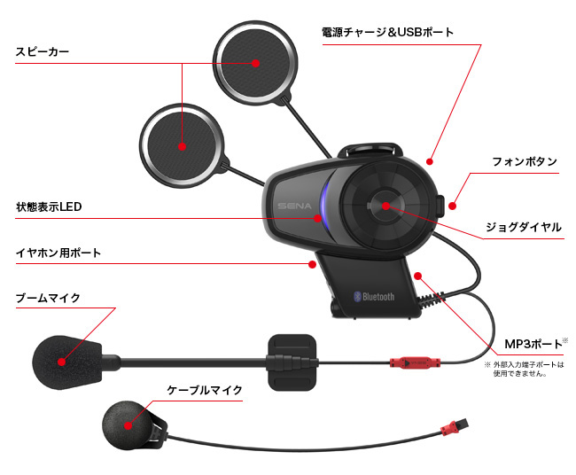 予約販売品 Sena SENA 10S-01 Bluetooth 10S-01 4.1通信シングル